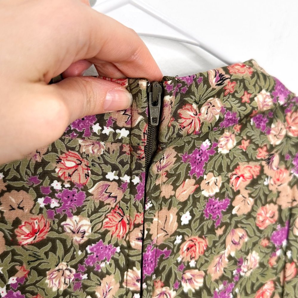 Jamie Brooke Wide-Leg Floral Print Vest Jumpsuit Vintage 90s Women’s Size M - Picture 11 of 16